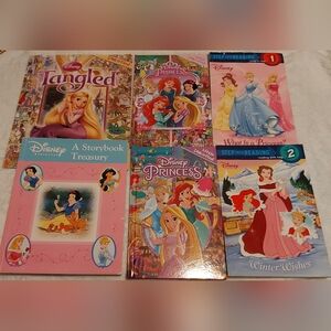 **3 Listings $20**                    Disney Princess books x 6